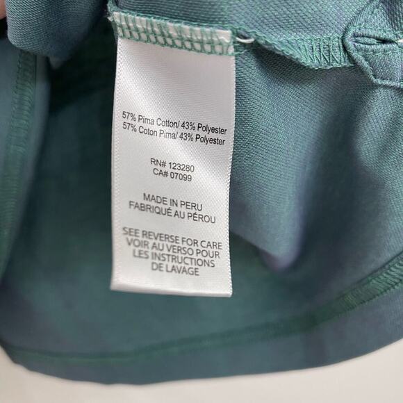 Travis Mathew Short Sleeve Polo Green Sz XL Rain Bird Golf Performance Preppy - Picture 5 of 8